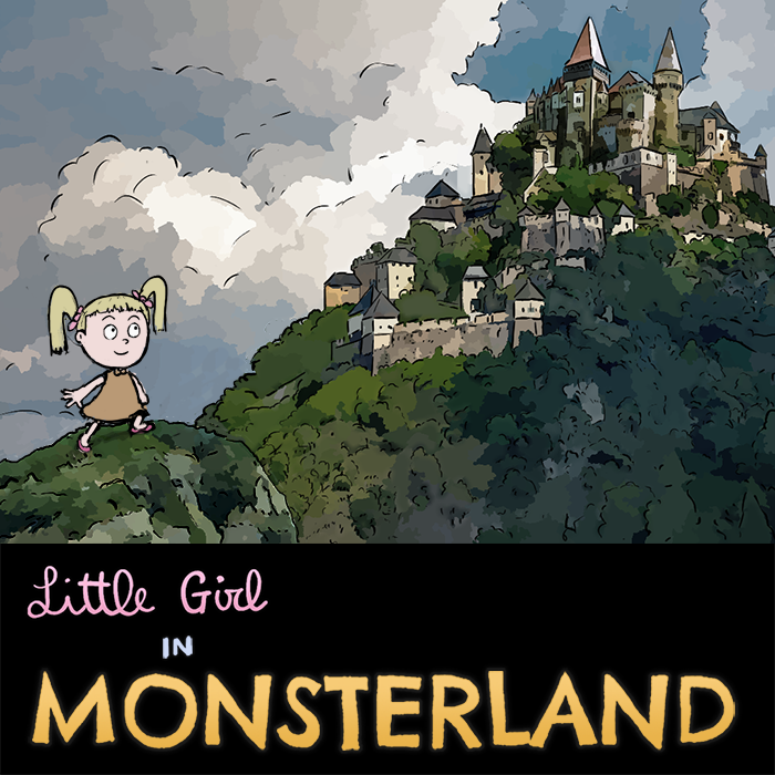 Cover art for Little Girl In Monsterland