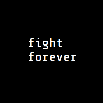Cover art for Fight Forever